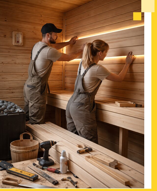 Дизайн саун и бань под ключ с индивидуальным проектом в Ульяновске