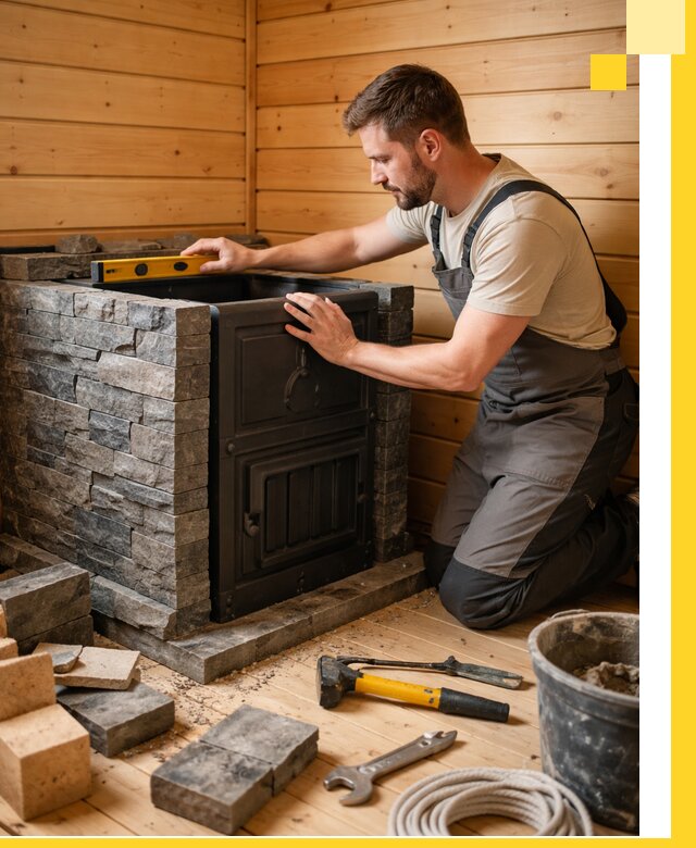 Производство и установка печей для саун под ключ в Ульяновске