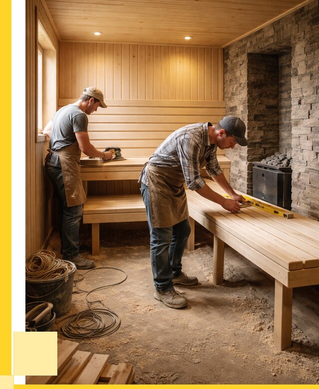 Отделка бани в Ульяновске: внутренняя отделка от 3086 р. | ЭриданУлн