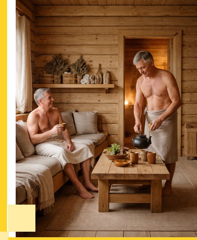 Бани с комнатой отдыха под ключ в Ульяновске от 462825 р. | ЭриданУлн