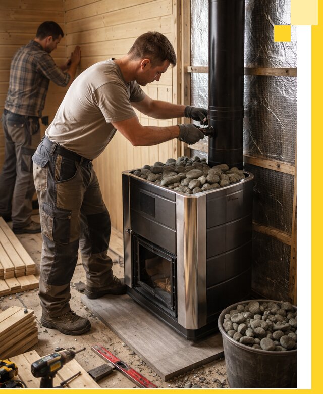 Проектирование и строительство парилок для бани в Ульяновске под ключ