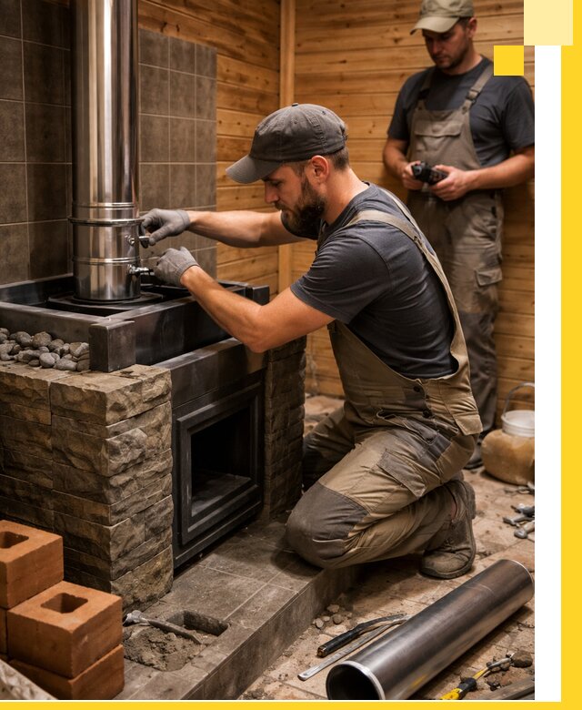 Изготовление и установка банных печей под ключ в Ульяновске