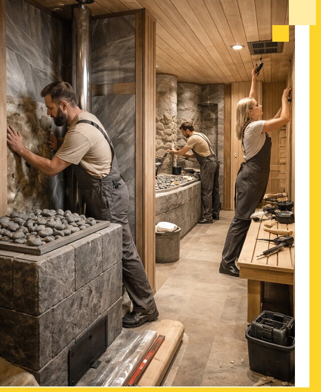 Строительство бань и SPA процедур в Ульяновске под ключ и отделкой