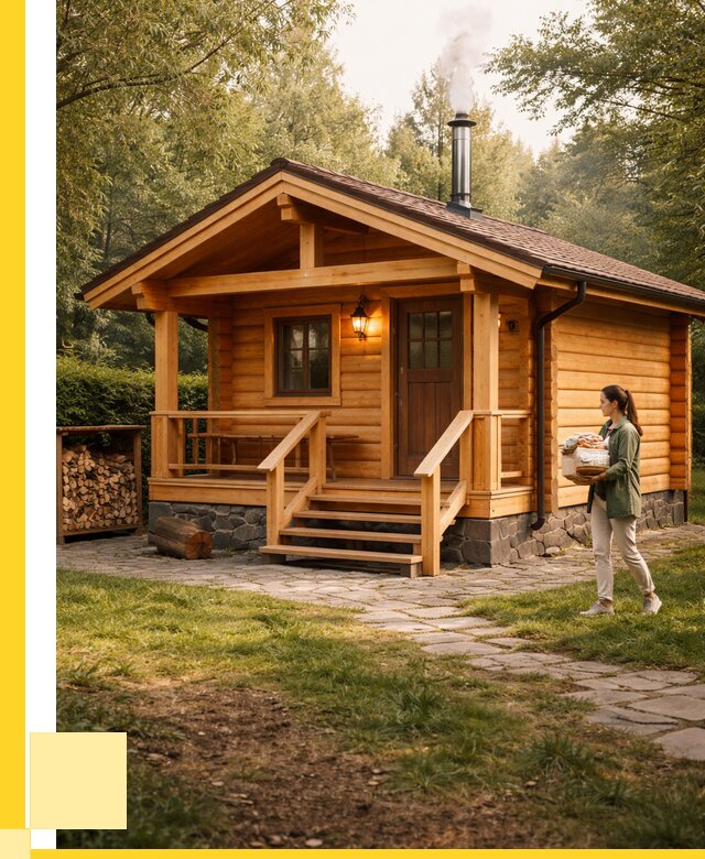 Купить баню под ключ в Ульяновске от 668525 р. | ЭриданУлн