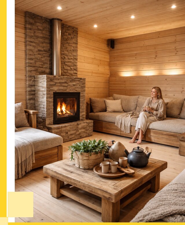 Проект бани с комнатой отдыха в Ульяновске от 35998 р. | ЭриданУлн