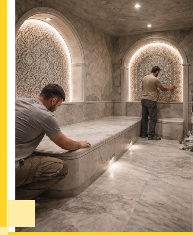 Турецкие бани под ключ в Ульяновске от 257125 р. | ЭриданУлн