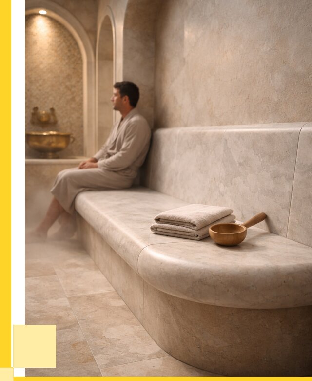 Сиденья для хамама в Ульяновске под ключ от 12342 р. | ЭриданУлн