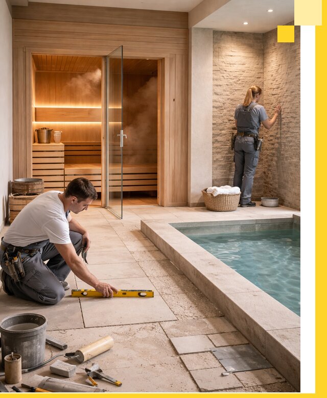 Комплексный дизайн и отделка интерьеров SPA под ключ в Ульяновске